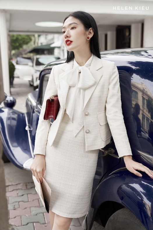 Tips phối đồ với vest suit nữ cao cấp đẹp chuẩn thời trang công sở